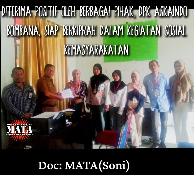 Diterima Positif oleh Berbagai Pihak, DPK ASKAINDO  Bombana, Siap Berkiprah dalam Kegiatan Sosial Kemasyarakatan