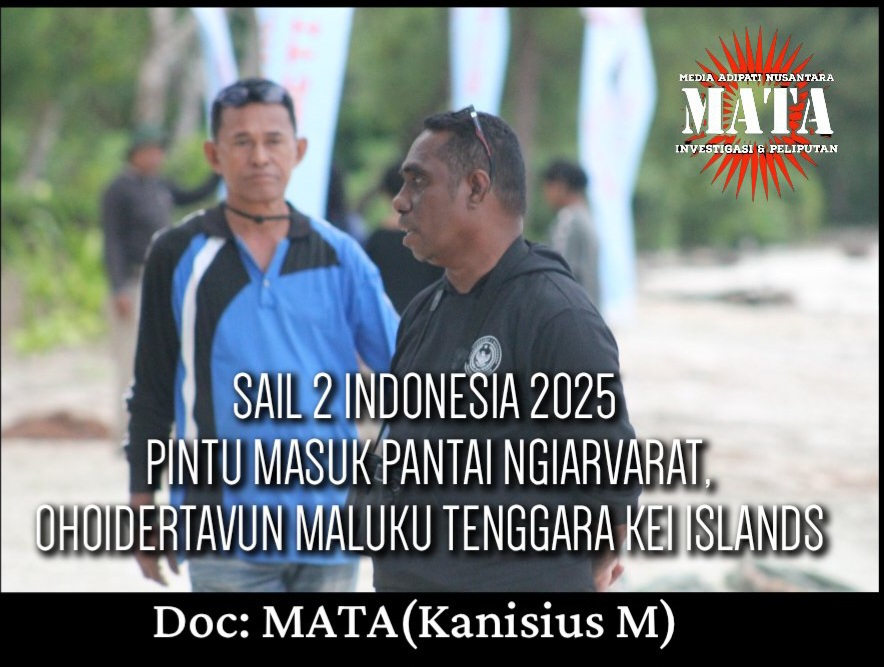 SAIL 2 INDONESIA 2025 PINTU MASUK PANTAI NGIARVARAT,OHOIDERTAVUN MALUKU TENGGARA KEI ISLANDS