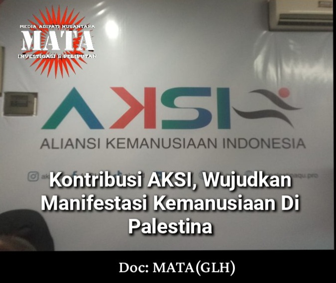 Kontribusi AKSI, Wujudkan Manifestasi Kemanusiaan Di Palestina