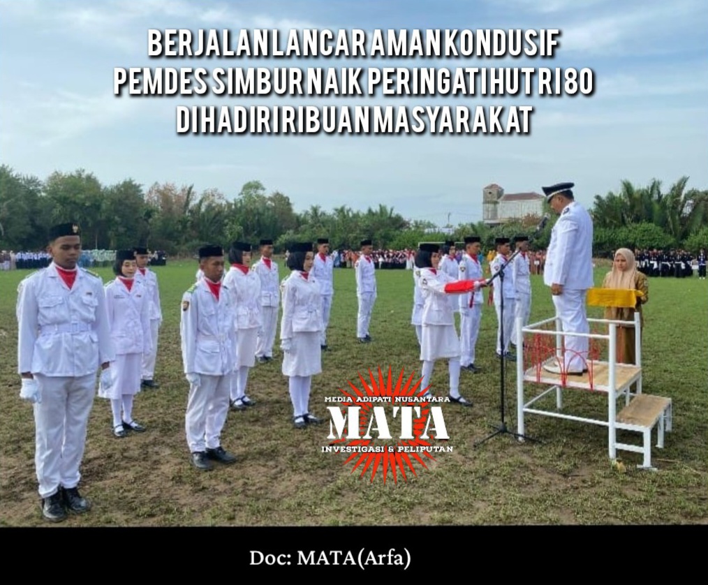 Berjalan lancar aman kondusif  Pemdes simbur naik peringati HUT RI 80  Di hadiri ribuan masyarakat