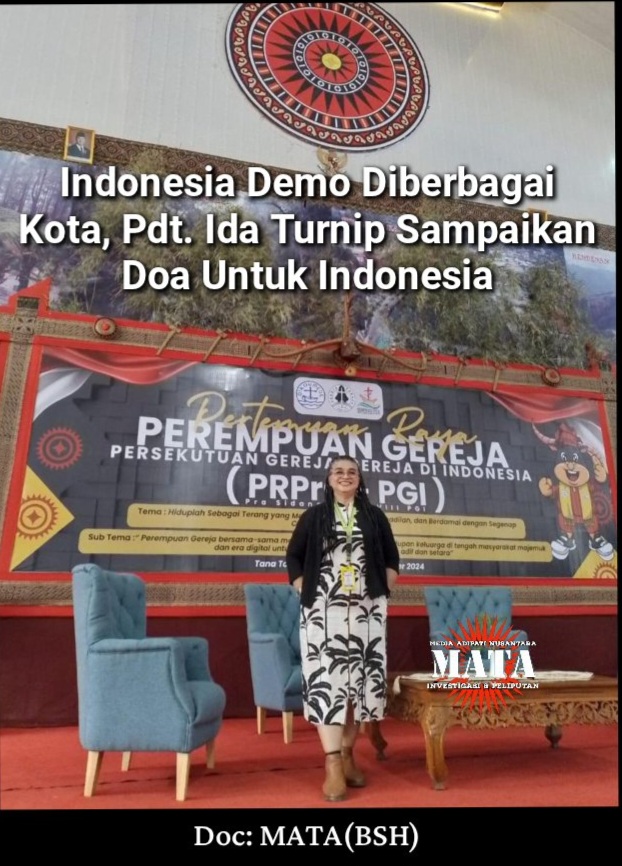 Indonesia Demo Diberbagai Kota, Pdt. Ida Turnip Sampaikan Doa Untuk Indonesia