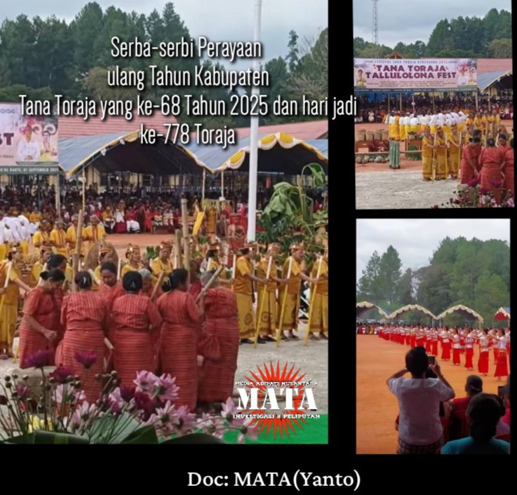 Serba-serbi Perayaan ulang Tahun Kabupaten Tana Toraja yang ke-68 Tahun 2025 dan hari jadi ke- 778 Toraja
