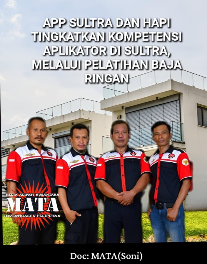 APP SULTRA DAN HAPI TINGKATKAN KOMPETENSI APLIKATOR DI SULTRA, MELALUI PELATIHAN BAJA RINGAN