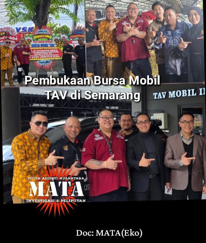 Pembukaan Bursa Mobil TAV di Semarang