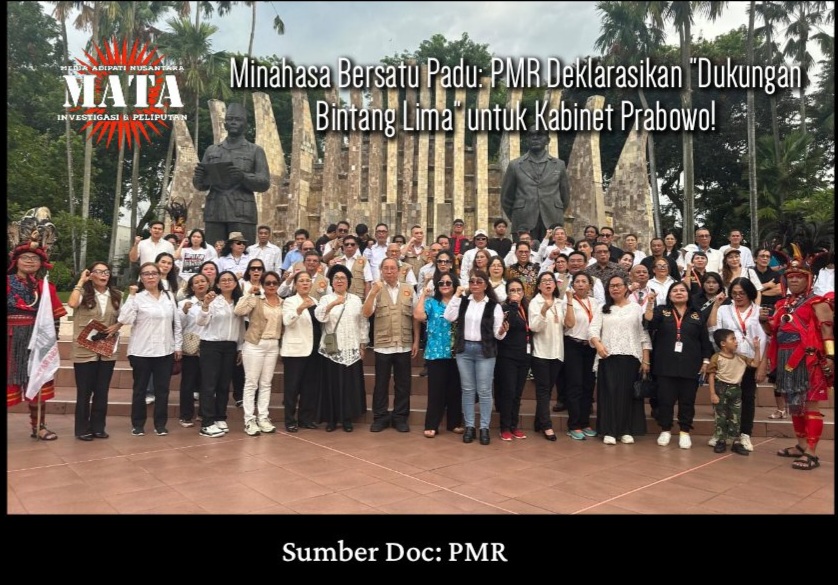 Minahasa Bersatu Padu: PMR Deklarasikan “Dukungan Bintang Lima” untuk Kabinet Prabowo!