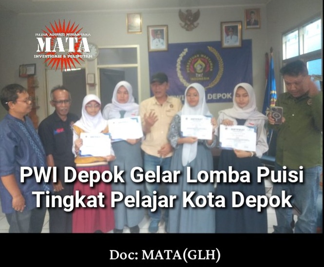 PWI Depok Gelar Lomba Puisi Tingkat Pelajar Kota Depok