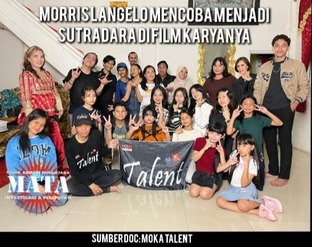 Morris Langelo mencoba menjadi sutradara di Film Karyanya