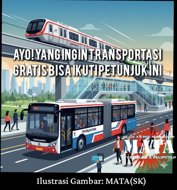 Ayo! Yang ingin Transportasi Gratis Bisa ikuti Petunjuk ini