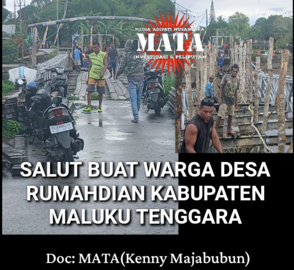 SALUT BUAT WARGA DESA RUMAHDIAN KABUPATEN MALUKU TENGGARA