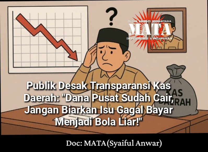 Publik Desak Transparansi Kas Daerah: “Dana Pusat Sudah Cair, Jangan Biarkan Isu Gagal Bayar Menjadi Bola Liar!”