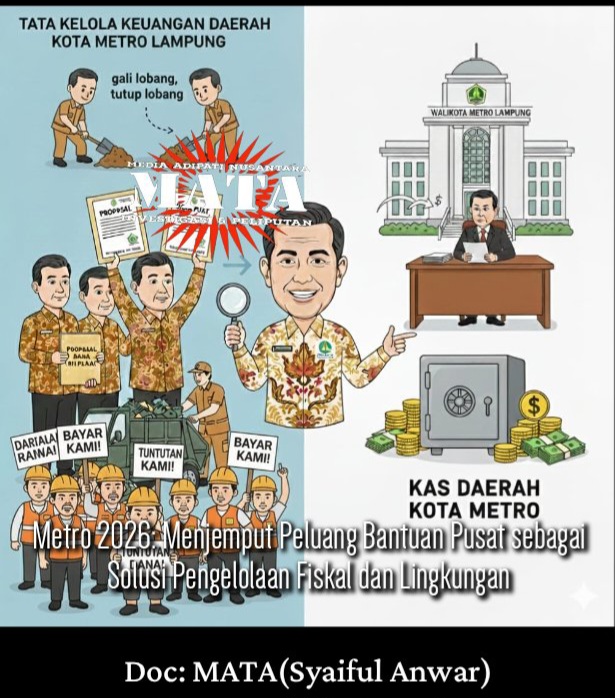 Metro 2026: Menjemput Peluang Bantuan Pusat sebagai Solusi Pengelolaan Fiskal dan Lingkungan
