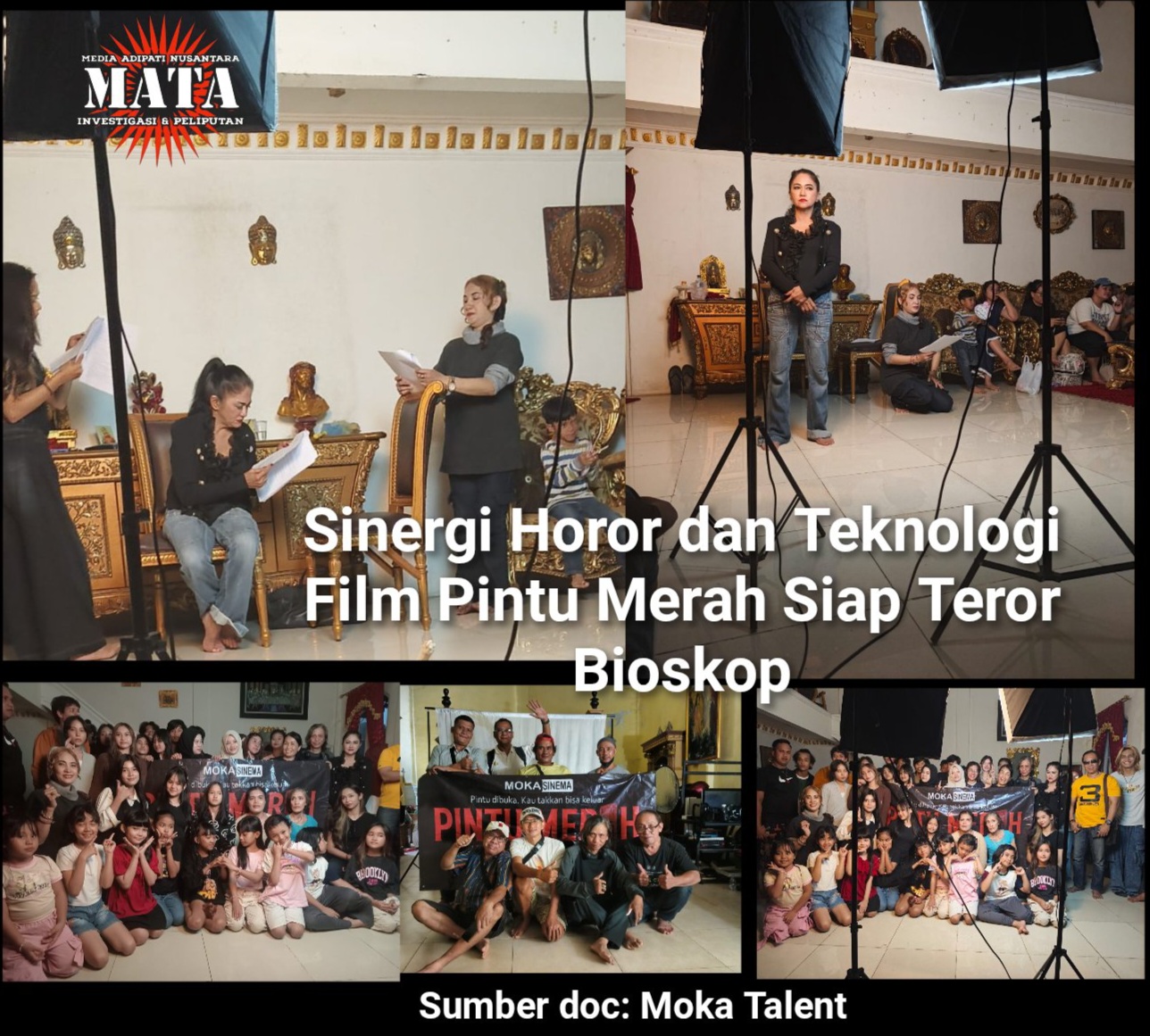 Sinergi Horor dan Teknologi Film Pintu Merah Siap Teror Bioskop