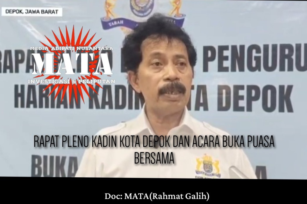 RAPAT PLENO KADIN KOTA DEPOK DAN ACARA BUKA PUASA BERSAMA
