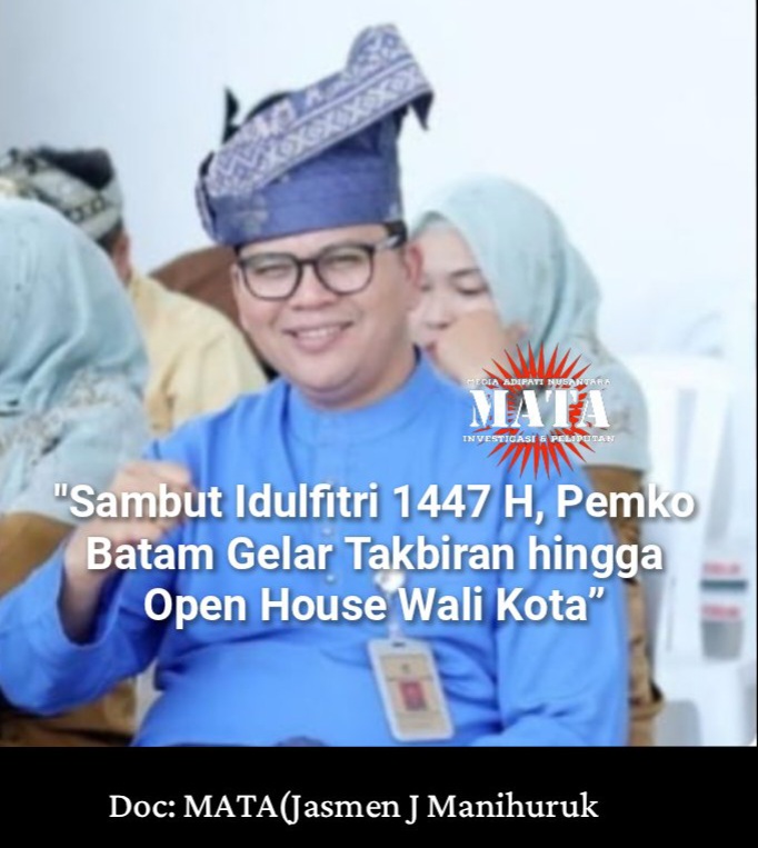 “Sambut Idulfitri 1447 H, Pemko Batam Gelar Takbiran hingga Open House Wali Kota”