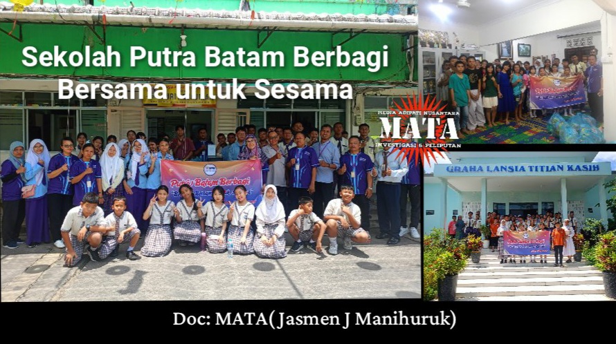 Sekolah Putra Batam Berbagi Bersama untuk Sesama