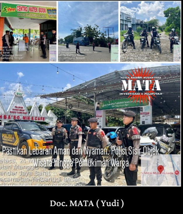 Pastikan Lebaran Aman dan Nyaman, Polisi Sisir Objek Wisata hingga Pemukiman Warga