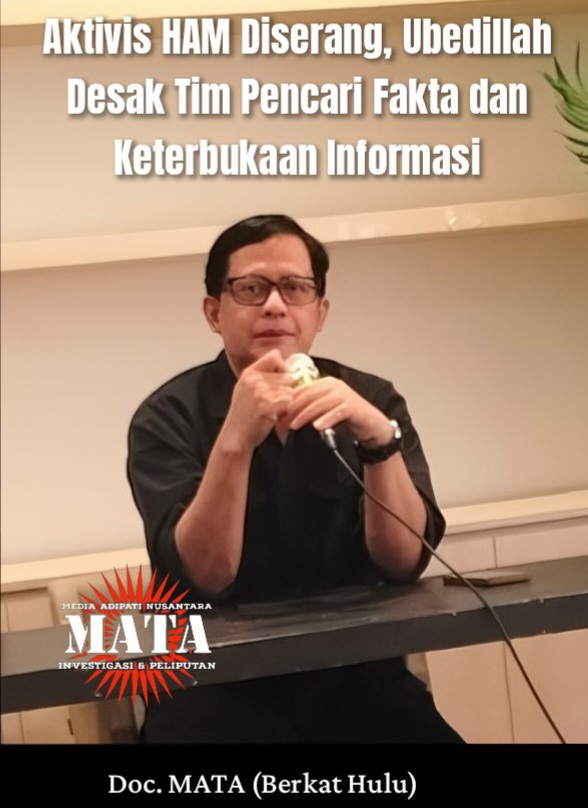 Aktivis HAM Diserang, Ubedillah Desak Tim Pencari Fakta dan Keterbukaan Informasi