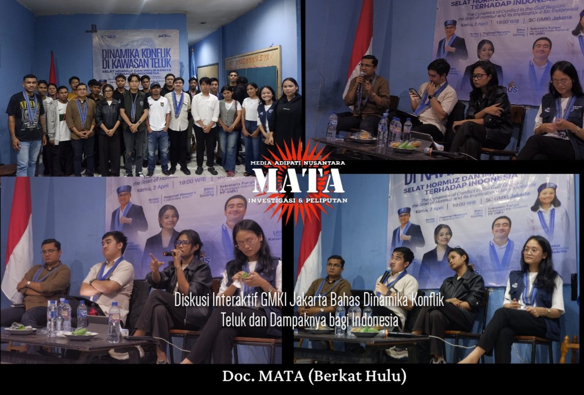 Diskusi Interaktif GMKI Jakarta Bahas Dinamika Konflik Teluk dan Dampaknya bagi Indonesia