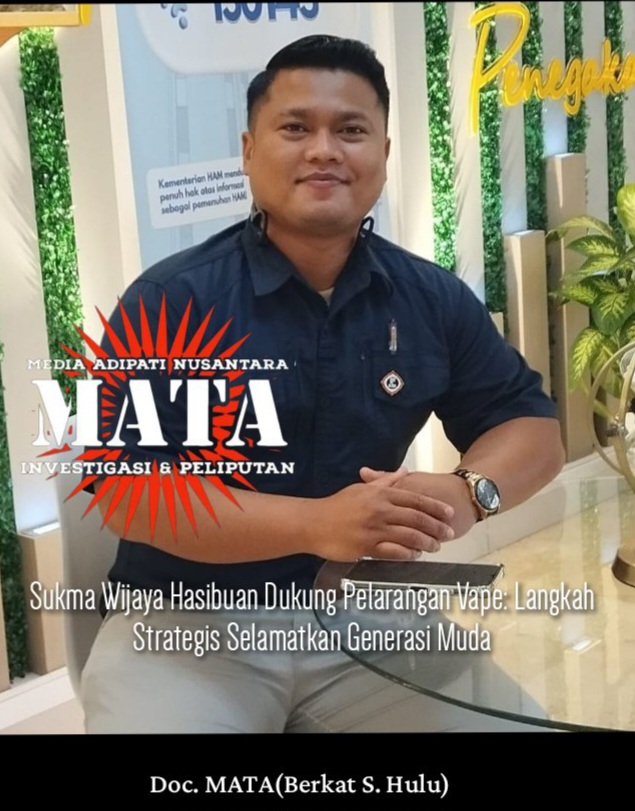 Sukma Wijaya Hasibuan Dukung Pelarangan Vape: Langkah Strategis Selamatkan Generasi Muda