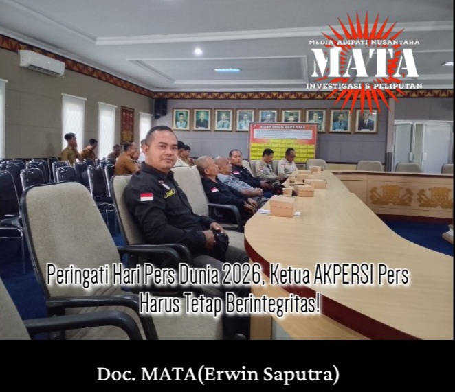 Peringati Hari Pers Dunia 2026, Ketua AKPERSI Pers Harus Tetap Berintegritas!