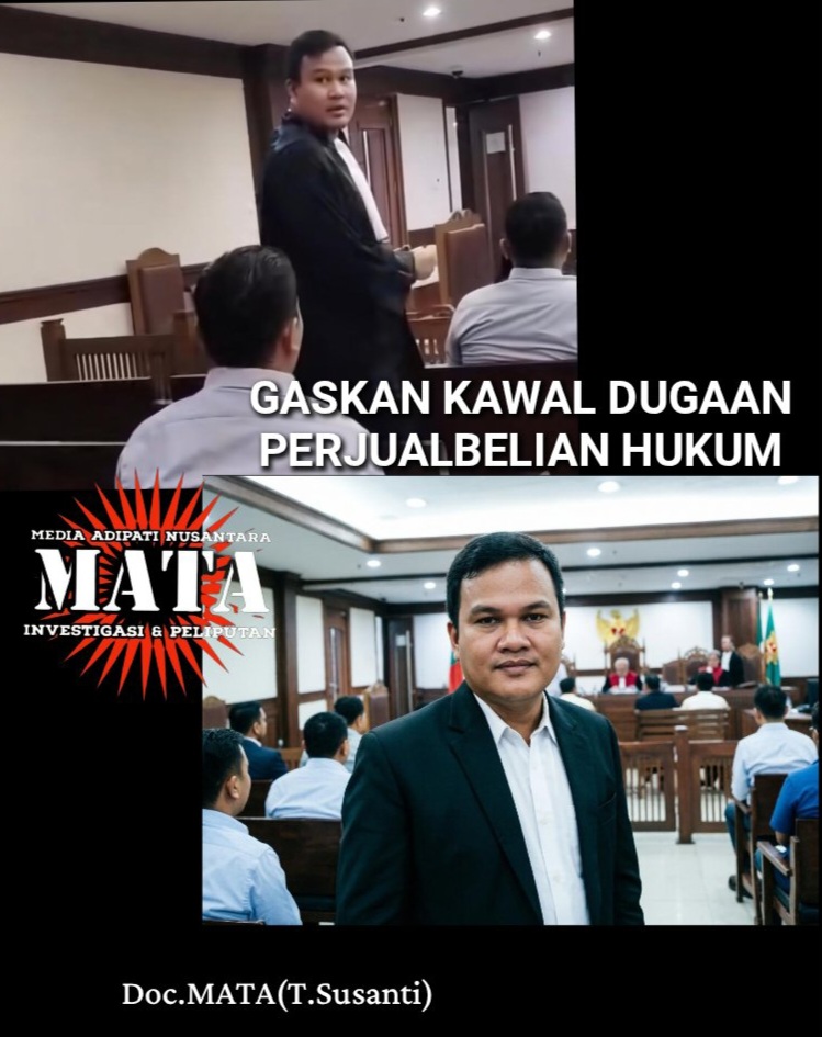 GASKAN KAWAL DUGAAN PERJUALBELIAN HUKUM