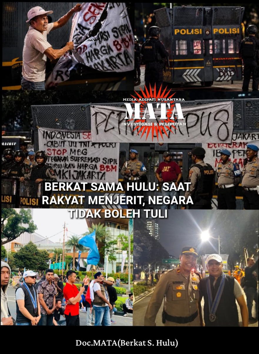 BERKAT SAMA HULU: SAAT RAKYAT MENJERIT, NEGARA TIDAK BOLEH TULI