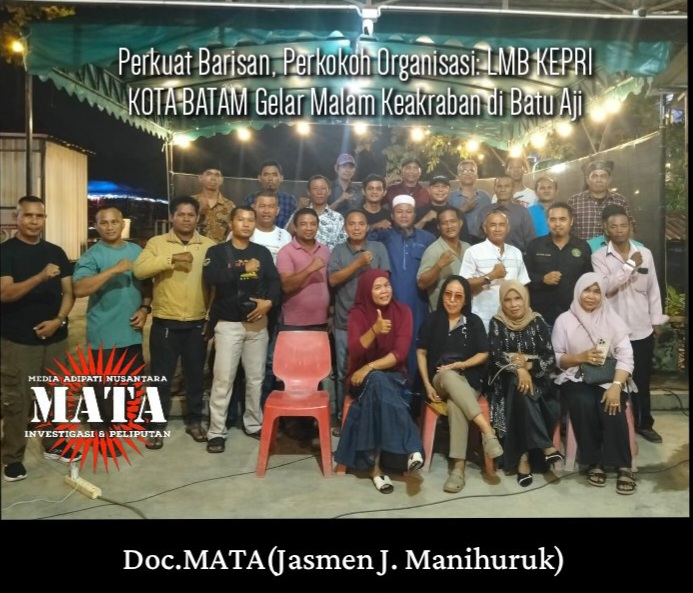 Perkuat Barisan, Perkokoh Organisasi: LMB KEPRI KOTA BATAM Gelar Malam Keakraban di Batu Aji